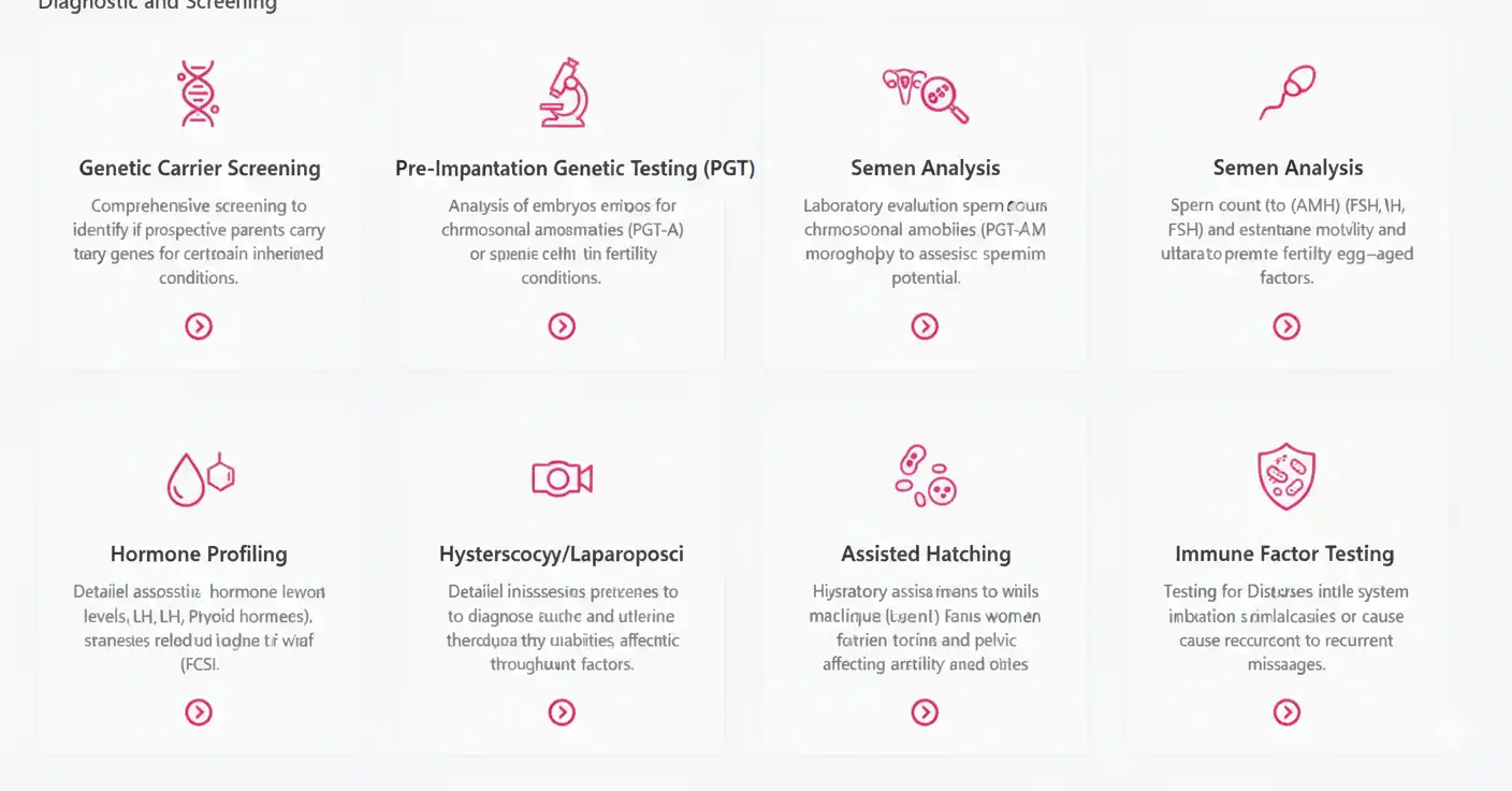 Diagnostic and Screening Services Website