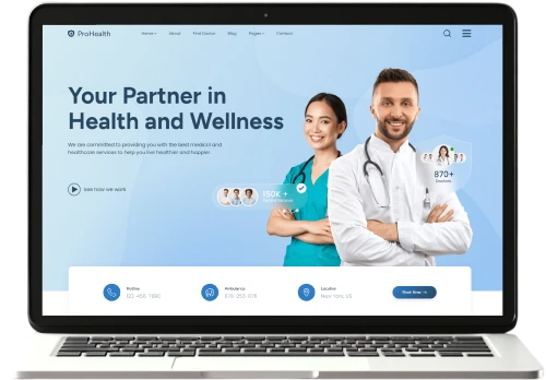 Healthcare Website Design & Development in India