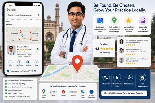 GMB or Local SEO for Doctors in Lucknow