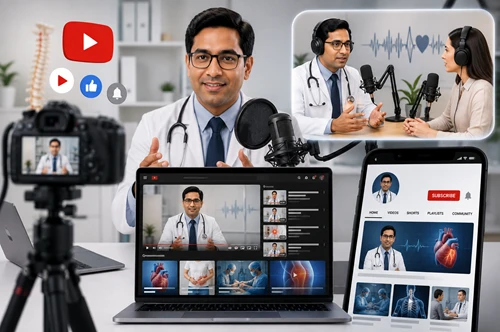 YouTube Marketing and Podcasts for Doctors in Lucknow